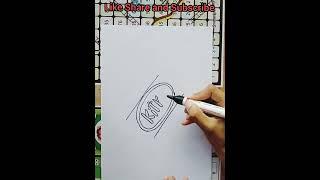 Learn to draw Kit Kat chocolate . #short #drawing #kitkat