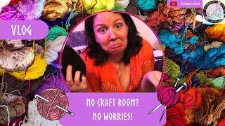 How to Organize the Craft Room You Don't Have (Knitting & Crocheting)