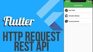 Flutter - How to make an Http Request, decode the Response in JSON and Show it in a ListView