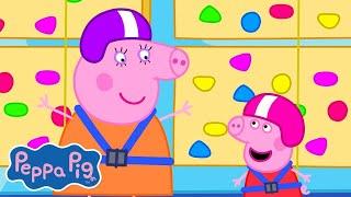 Peppa and Mummy Pig’s Rock Climbing Race ‍️ | Peppa Pig Tales