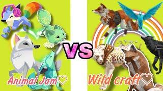  Что лучше Animal Jam VS Wild Craft /°• По мнению игроков! 