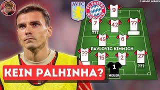 Palhinha wieder auf der Bank?! So spielt Bayern gegen Aston Villa (Champions League)