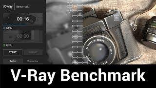 V-Ray Benchmark - GPU vs. CPU