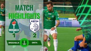 BREIDABLIK 1 2 DRITA HIGHLIGHTS | UEFA CONFERENCE LEAGUE 2nd QF ROUND | 25-07-2024