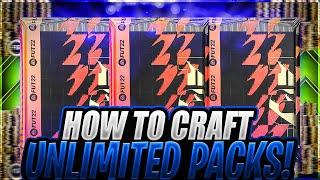 HOW TO CRAFT UNLIMITED PACKS FOR TEAM OF THE YEAR! FIFA 22 BEST WAY TO CRAFT PACKS! PACK A TOTY!