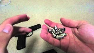 ASG Marushin CZ75 Shell Ejecting GBB Pistol Shooting and Close Up (Airsoft) HD