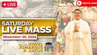 FILIPINO LIVE MASS TODAY ONLINE II NOVEMBER 29, 2024 II FR. JOWEL JOMARSUS GATUS