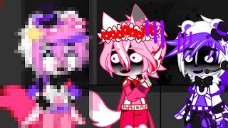 Funtime Freddy and Foxy meet their future son//️Not ship️//Sister Location//FNAF//Gacha club