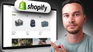 How to Create a Shopify Website 2024 - eCommerce Website Tutorial