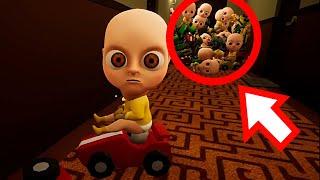 ЛЫСЫЕ ГОНЩИКИ ПРОТИВ РОБОТОВ NEWT ?! ИГРА The Baby In Yellow