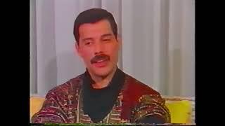 Фредди Меркьюри FREDDIE MERCURY из группы QUEEN - интервью на Русском