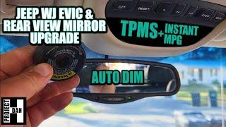 JEEP GRAND CHEROKEE WJ EVIC SWAP & REAR VIEW MIRROR UPGRADE