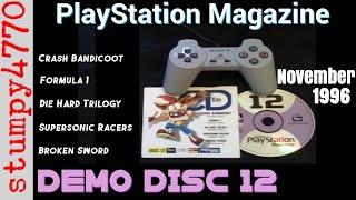 Official PlayStation Magazine: Demo Disc 12. November 1996.