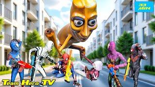 TEAM SPIDER MAN vs NEW BAD HERO || SPECIAL LIVE ACTION STORY - Spider-man Kill TUNG TUNG SAHUR