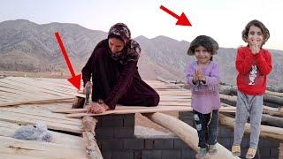 Shahla and a roof for her children: A nomadic mother's struggle for a safe hut