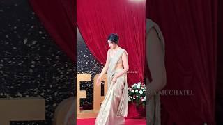 Heroine Krithi Shetty Spotted at Gaddar Film Awards #trending #youtubeshorts #krithishetty #shorts