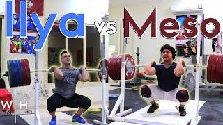 Ilya Ilyin vs Meso Hassona PR | Max Front Squat | + Exclusive Interview