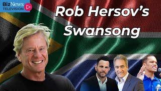 Rob Hersov’s ‘swansong’ - His US podcast roadshow; Liam joining PA; Abedian’s world-class assessment