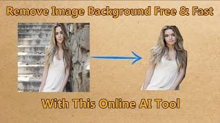 How to remove image background easily with this online AI tool