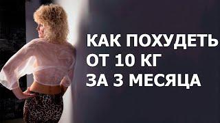 Красота Сбывается! ( Как похудеть от 10кг за 3 месяца ?)