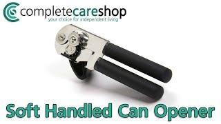 Take The Pain Out Of Opening Cans - Soft Handled Can Opener