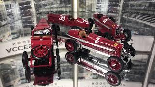 TRAX MOTORSPORTS MARKETING PRESENTS EARLY ALFA ROMEO RACE VARIANTS IN 1/43 SCALE FROM RIO MODELS