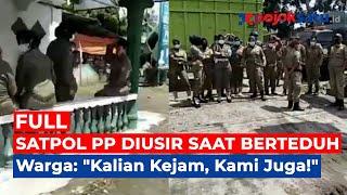 (FULL) VIRAL SATPOL PP DIUSIR WARGA SAAT BERTEDUH