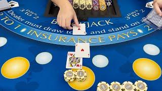 INCREDIBLE WIN STREAK WITH $300,000 BLACKJACK HANDS TO COLOR UP FOR $1,500,000!