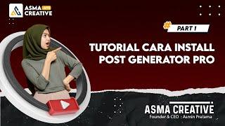 Tutorial Cara Install Plugin Post Generator Pro - Terbaru