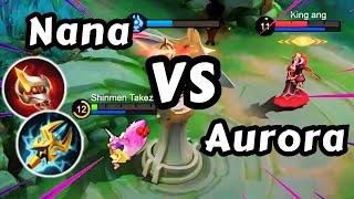 Does Nana  Counter Aurora? Or Am I Crazy? | Mobile Legends Shinmen Takezo