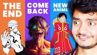 Attack on Titan is Coming back ‼ Jujutsu kaisen will END, New One Piece Remake