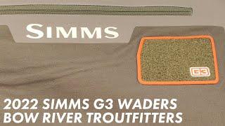 BRAND NEW SIMMS G3 WADERS 2022