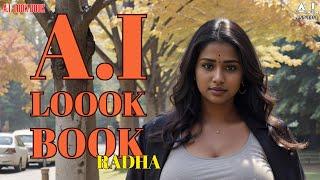 4k Ai art lookbook Indian model  |  Radha’s Timeless Fall Elegance 