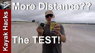 Real Magic Fishing Line Conditioner Distance Casting Review and Test