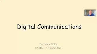 Amateur Radio Digital Operation Talk By Zak (N6PK) and Stu (AG6AG)