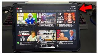 How to DELETE YouTube Search History on iPad 2024 (Clear YouTube History)