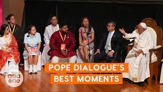 'Let your head get fat': Pope Francis' best moments at youth dialogue