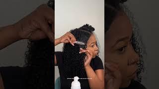 The perfect V Part wig for type 4 hair #oqhair #vpartwig #vpart #naturalhair #type4hair #4chair