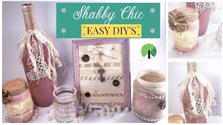 Dollar Tree DIY~SHABBY CHIC Home Decor ~TRASH TO TREASURE ~3 Projects ~Creations by Favi