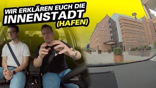 Mit dem Golf 8 durch die Innenstadt (Am Hafen) | Fahrschule Lindemann