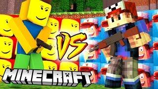 VITO VS PODGLĄDACZ - MINECRAFT CHALLENGE | BAZA BLOCK vs BAZA MATRUNER