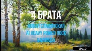 Новая AI heavy power rock былина "4 брата" SunoAi