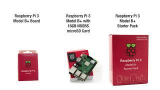 What's inside the Raspberry Pi 3 Model B+ Kits ?