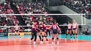 Creamline Vs.Chocomucho|FANCAM| 04-30-2024| TEAMBOL TV|#ccs #cmft #shorts #trending #pvl #shortvideo