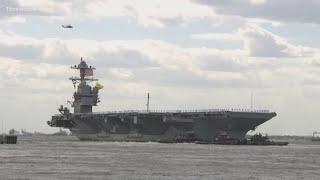 USS Gerald R. Ford Strike Group set to deploy amid Iran-Israel conflict