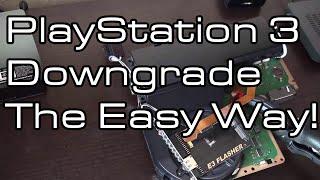 How to Downgrade PS3 Slim to 3.55 using the E3 Flasher (The Easy Way)