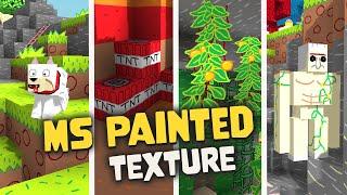 MS Painted | Texture Pack for Minecraft  | The Best Cartoon Texture pack for Java