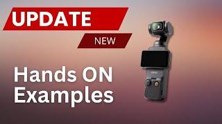 DJI Pocket 3 HUGE Firmware Update!