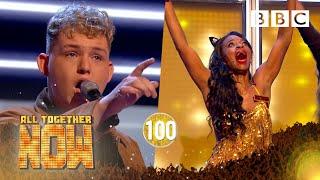 HE GOT 100! Michael Rice knocks Tina Turner hit 'Proud Mary' out the park! | BBC All Together Now 