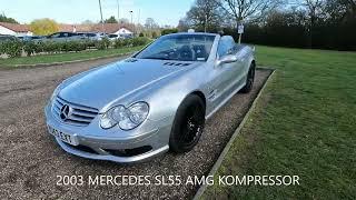 2003 MERCEDES SL55 AMG KOMPRESSOR